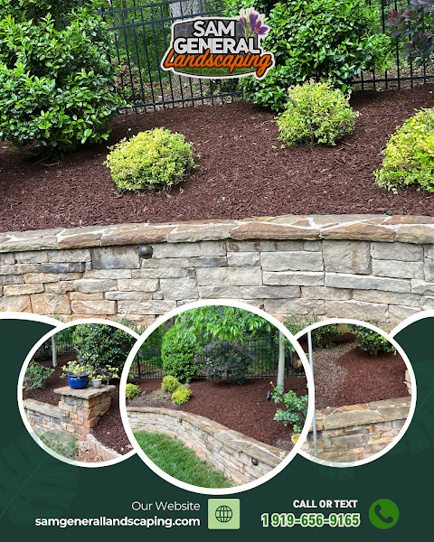 Sam General Landscaping - landscaping Cary NC project photo